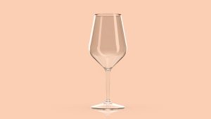 Obrázok produktu Plastový pohár na víno Lady Abigail